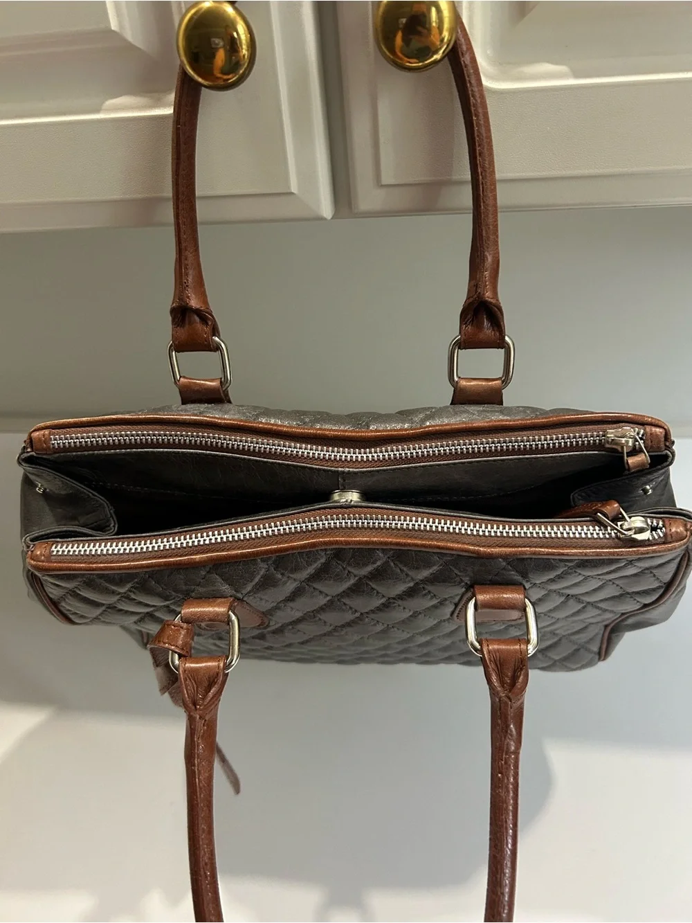 Sundance satchel quilted